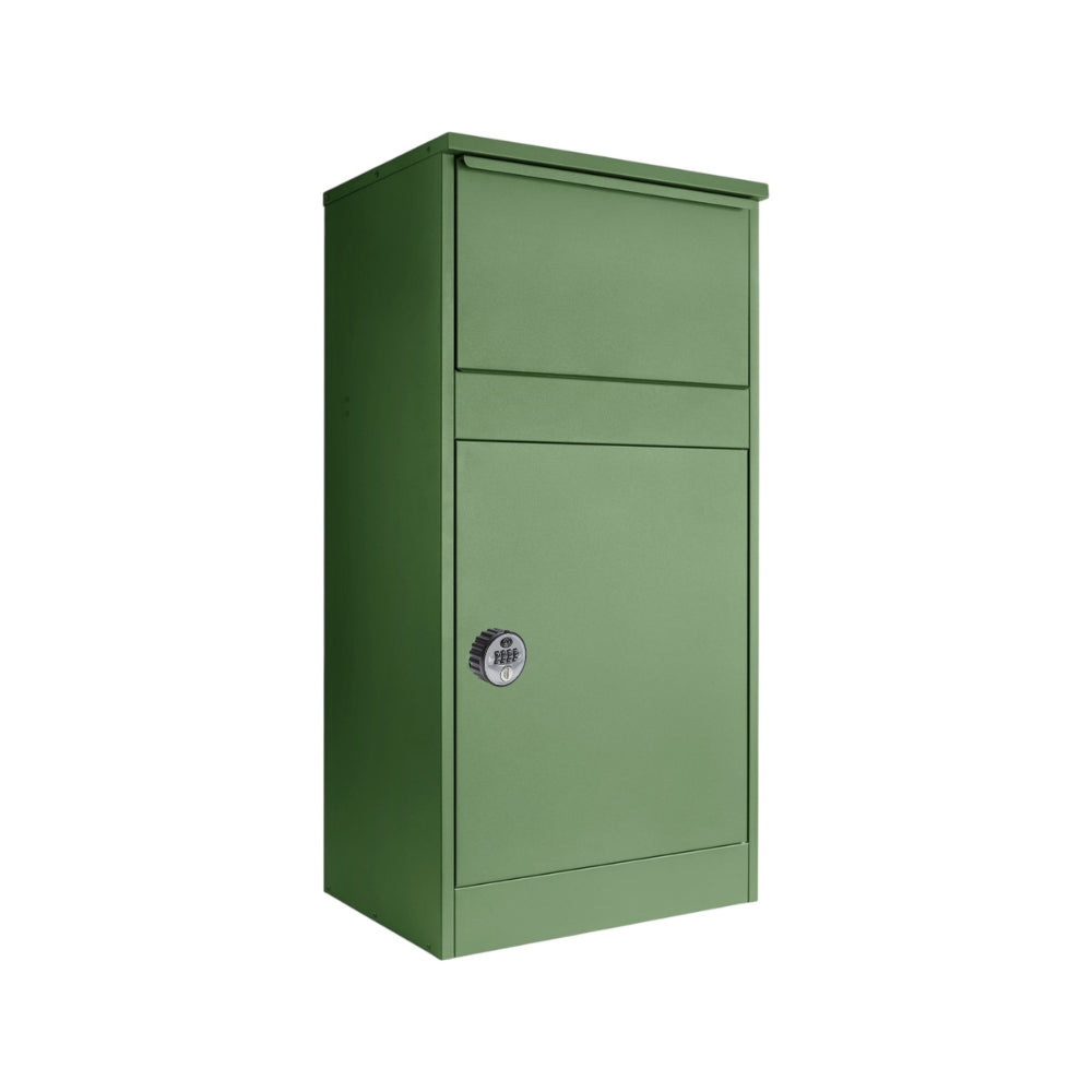 Extra Large Parcel Box for Homes Buzzard Pale Green with Combination Lock