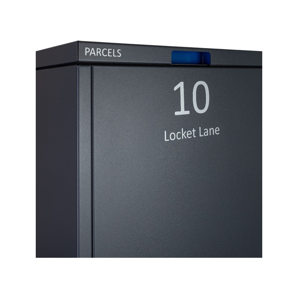 Outdoor Parcel Box for Home ParcelPod 3 Top Loading Front Access