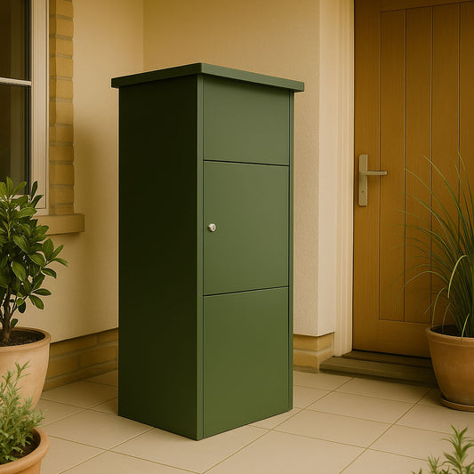 Outdoor Parcel BoxForH ouse Goldcrest _ PaleGreen