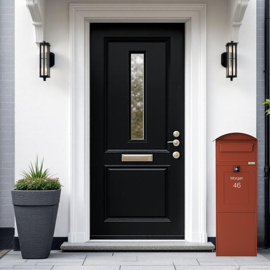 Free Standing Outdoor Parcel Box Lovisa - Parcelbox4you