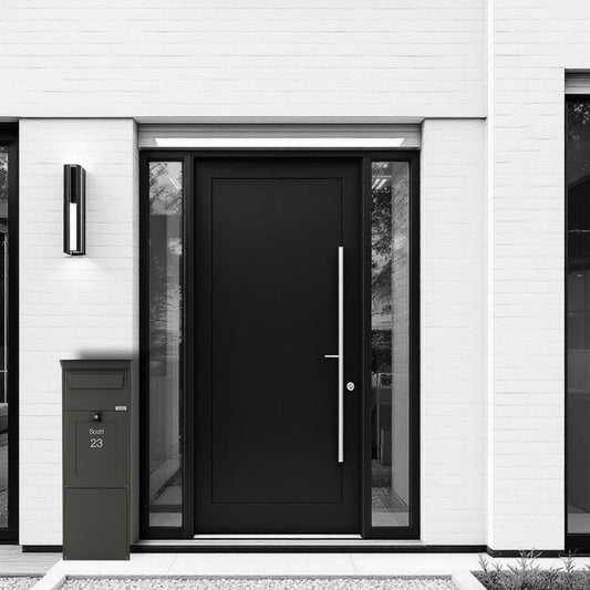 Free Standing Outdoor Parcel Box Karl - Parcelbox4you