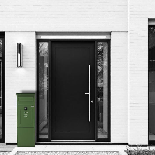 Free Standing Outdoor Parcel Box Karl - Parcelbox4you