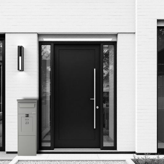 Free Standing Outdoor Parcel Box Karl - Parcelbox4you