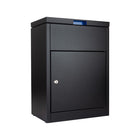 Wall Mounted Parcel Box for Home Front Access - ParcelPod 1 - Black