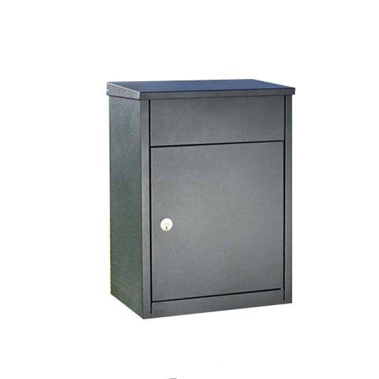 Allux 500 Freestanding Parcel Box Grey without Stand