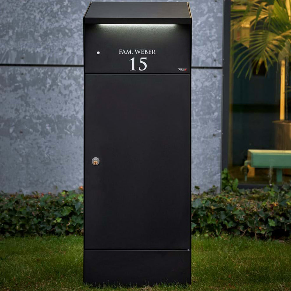 Parcel Box High Capacity Free Standing Allux Bjørn - Parcelbox4you