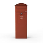 Outdoor Parcel Post Box for Home – Lovisa - Red