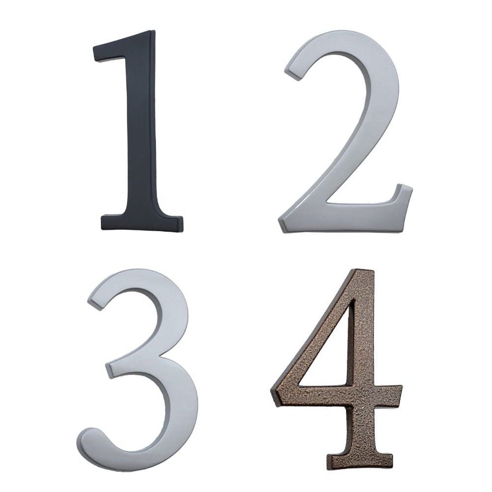 Large House Numbers - 190 mm - Letterbox Supermarket