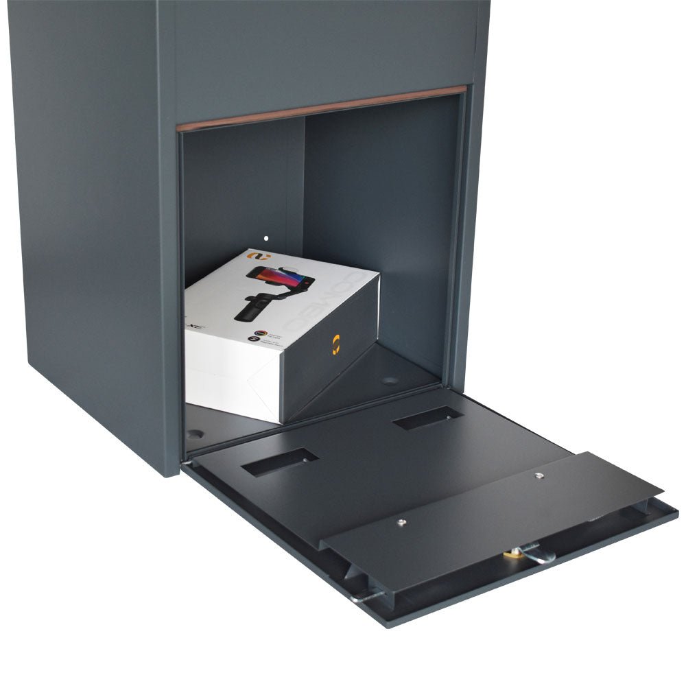 Outdoor Parcel Box For Home High Capacity Lockable Sigma - Letterbox Supermarket