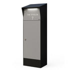 Parcel Box High Capacity Free Standing Front Access - Allux Bjørn - Light Grey