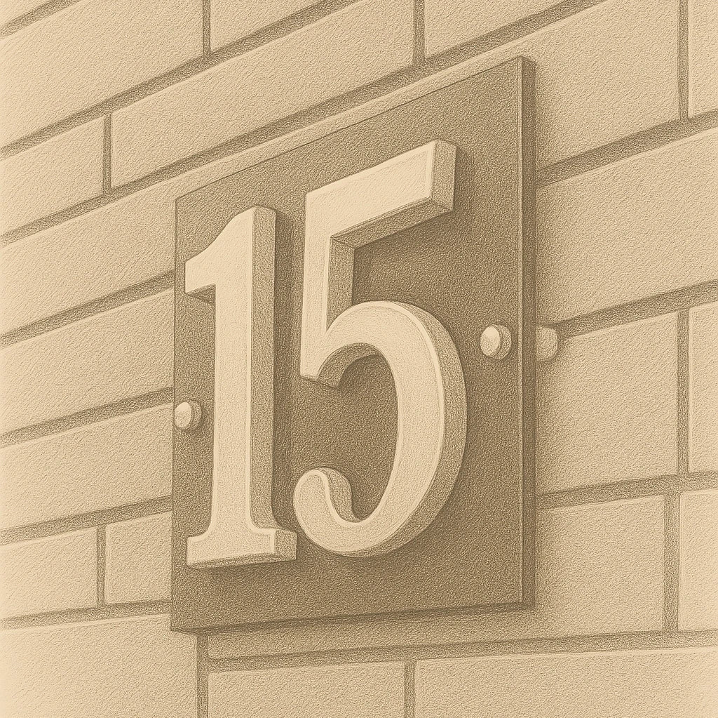 House Number Signs