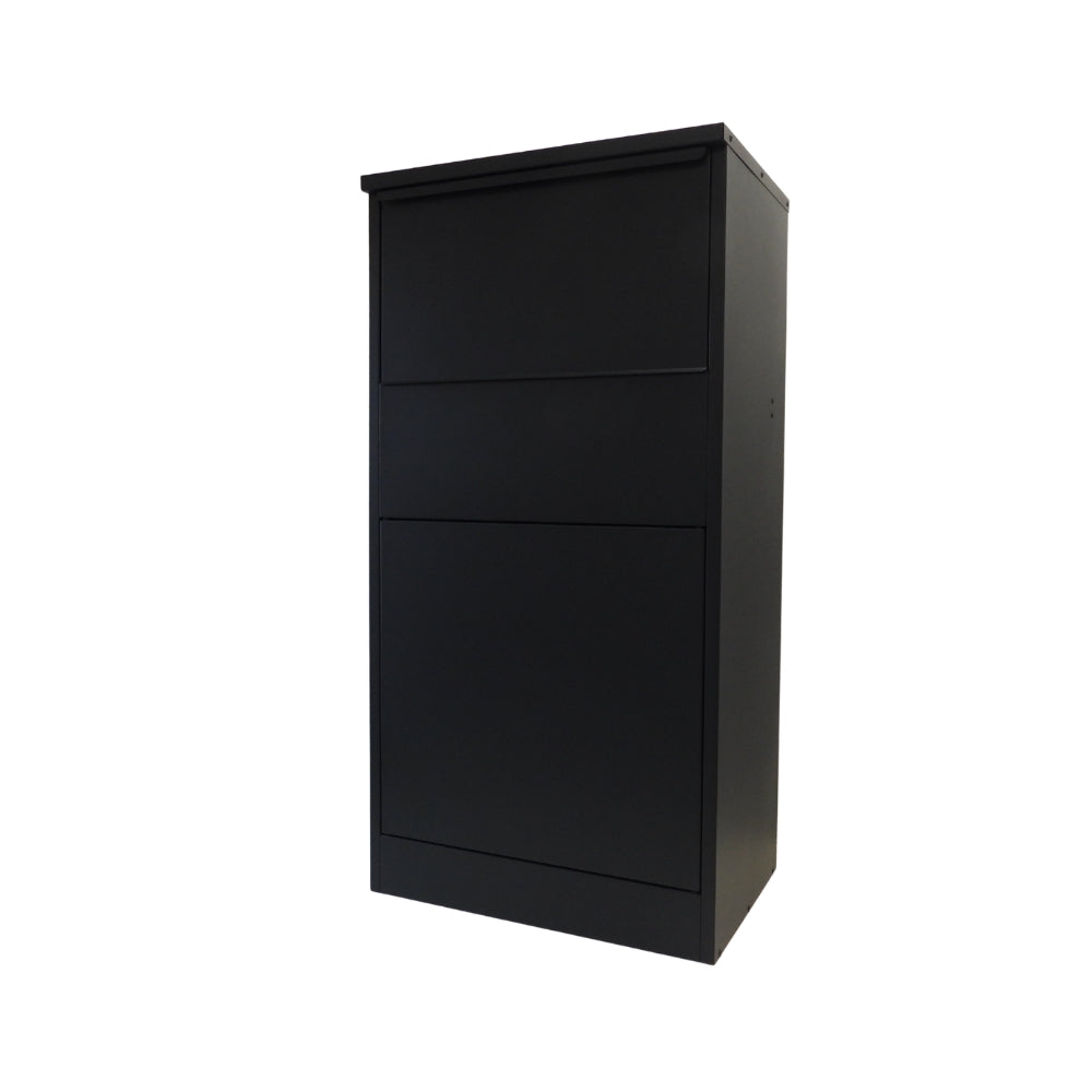 Outdoor Parcel Drop Box – Extra Large Free Standing Rear Access Secure Delivery Box – Buzzard