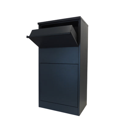 Outdoor Parcel Drop Box – Extra Large Free Standing Rear Access Secure Delivery Box – Buzzard