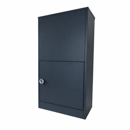 Outdoor Parcel Drop Box – Extra Large Free Standing Rear Access Secure Delivery Box – Buzzard