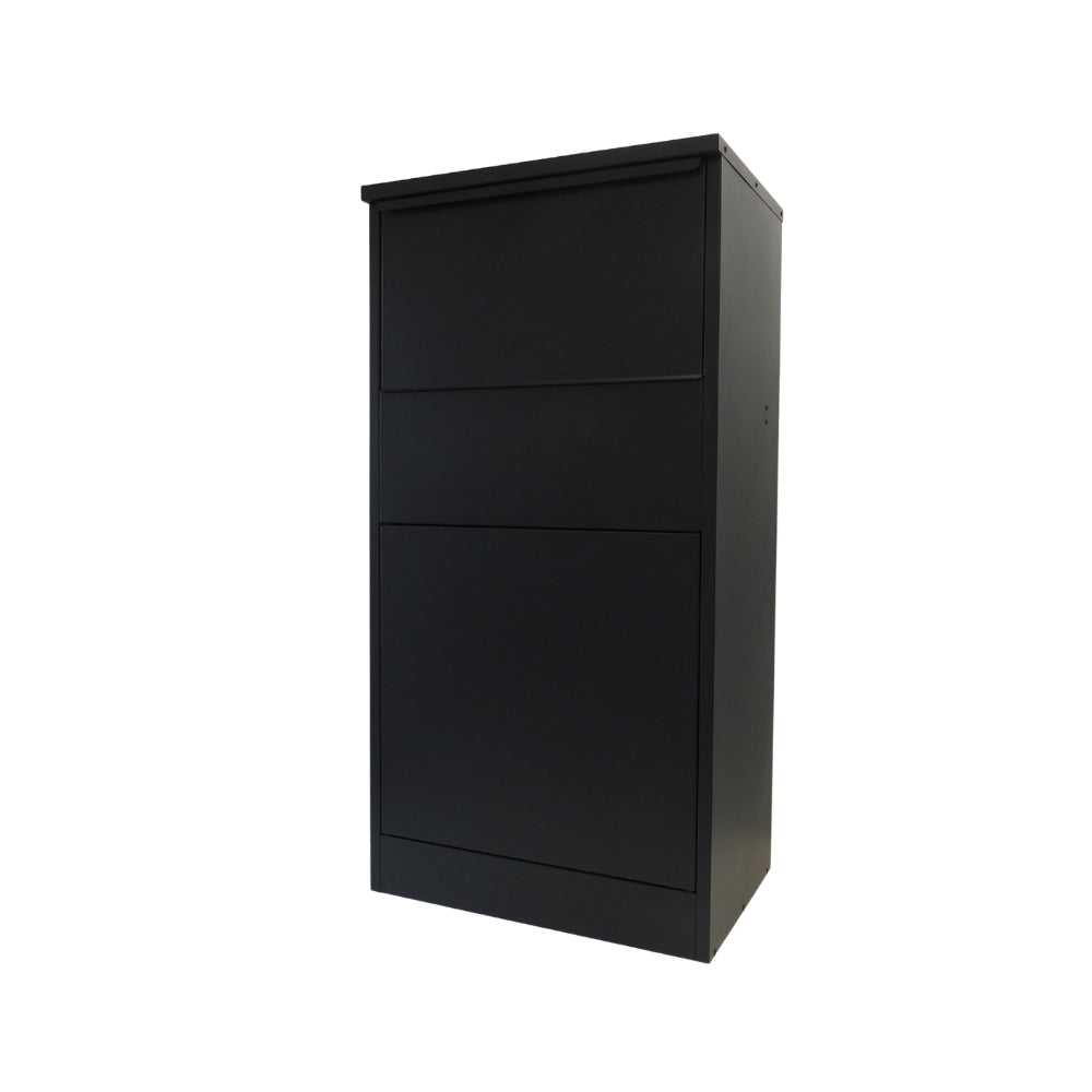 Outdoor Parcel Drop Box – Extra Large Free Standing Rear Access Secure Delivery Box – Buzzard