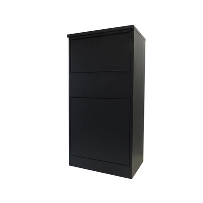 Outdoor Parcel Drop Box – Extra Large Free Standing Rear Access Secure Delivery Box – Buzzard