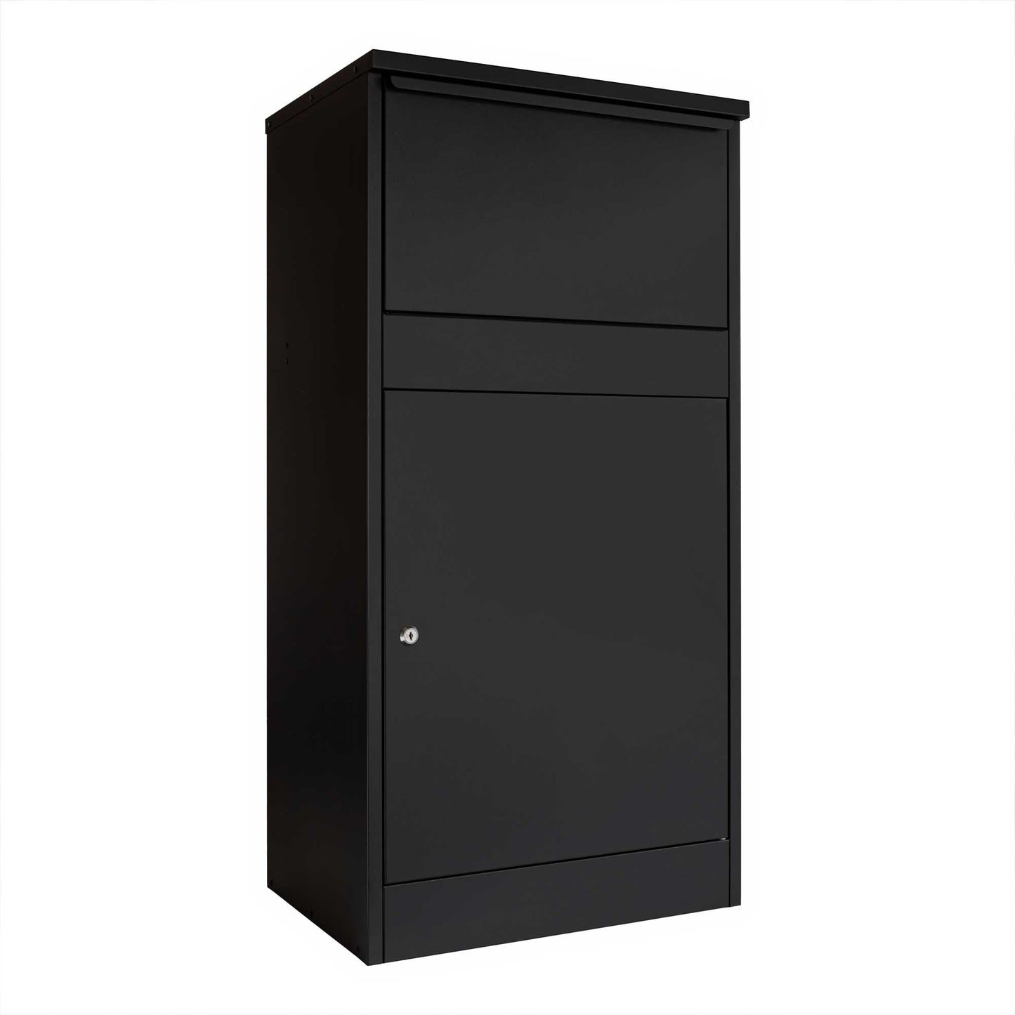 Outdoor Recess-Mounted Parcel Box – Extra Large Built-In Front Access – Buzzard RM