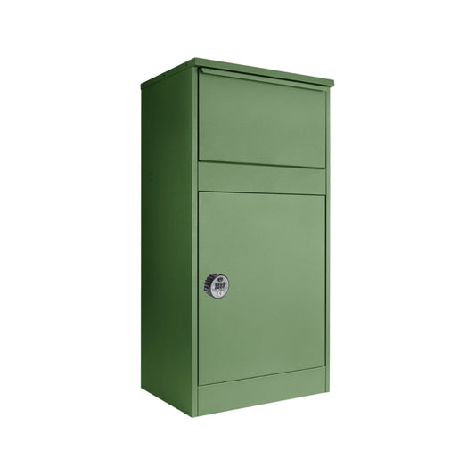 Extra Large Parcel Box for Homes Buzzard Pale Green with Combination Lock