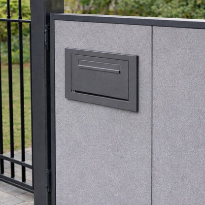 Large Capacity Parcel Box Rear Access for Gates, Fences and Side Panels – Epsilon GM