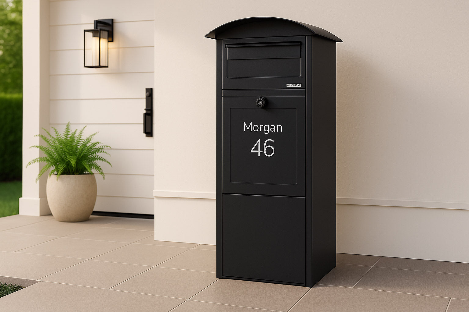 Free Standing Outdoor Parcel Box Lovisa - Parcelbox4you