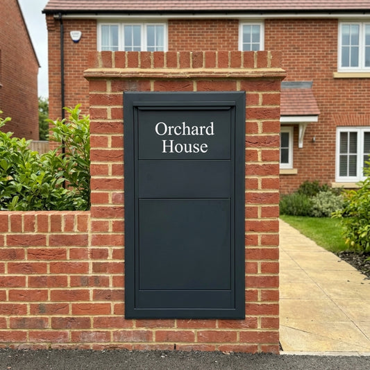 Outdoor Parcel Drop Box – Extra Large Built-In Rear Access Recess Mounted Parcel Box – Buzzard TH