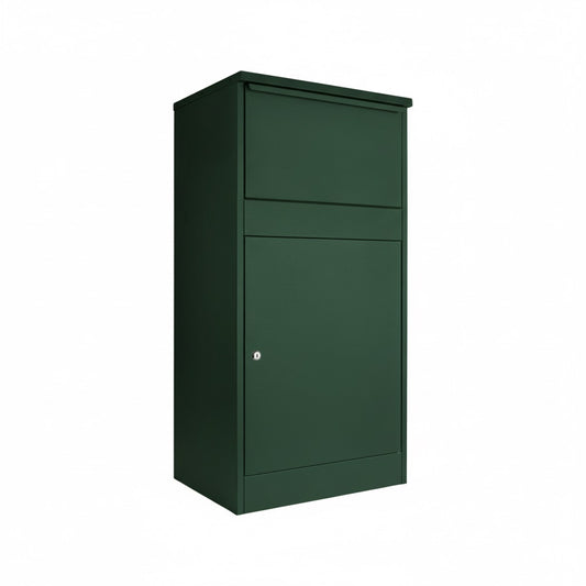 Extra Large Outdoor Front Access Parcel Box for Home – Buzzard - Fir Green RAL 6009