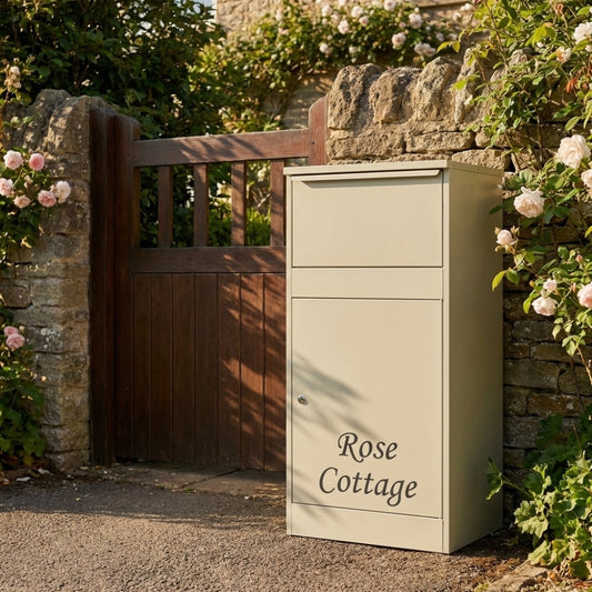 Extra Large Outdoor Front Access Parcel Box for Home – Buzzard