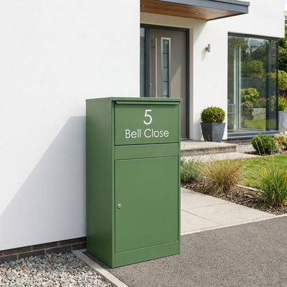 Extra Large Outdoor Front Access Parcel Box for Home – Buzzard