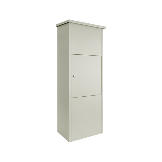 Outdoor Parcel Box For House Goldcrest _ Pebble Grey
