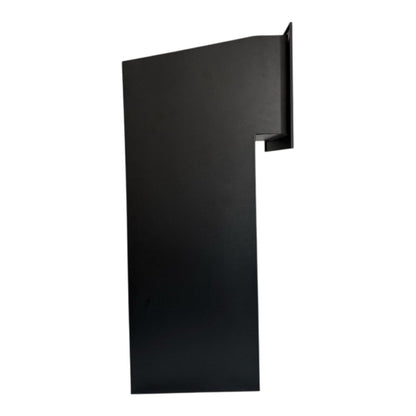 rear access parcel box for gates and fences sigma paco ve2 side