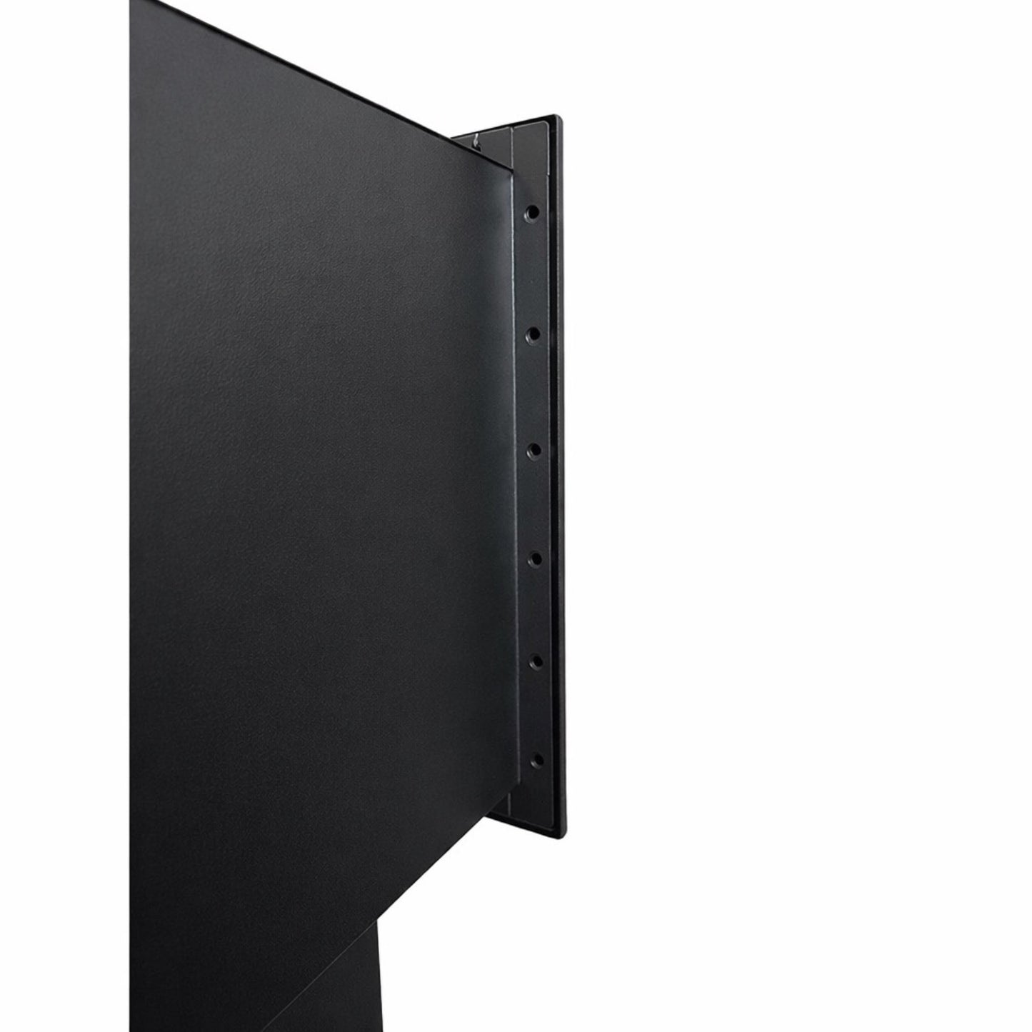 Large Capacity Parcel Box Rear Access for Gates, Fences and Side Panels – Epsilon GM - Black
