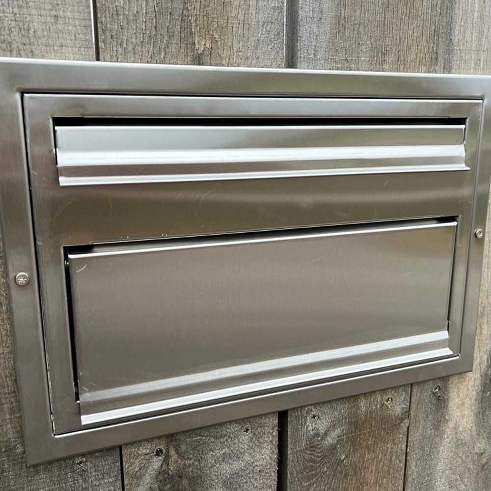 Outdoor Parcel Boxes for Gates & Fences | Secure Rear Access Design ...