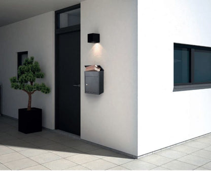 Parcel Letterbox Wall Mounted Lockable Allux 500 - Letterbox Supermarket