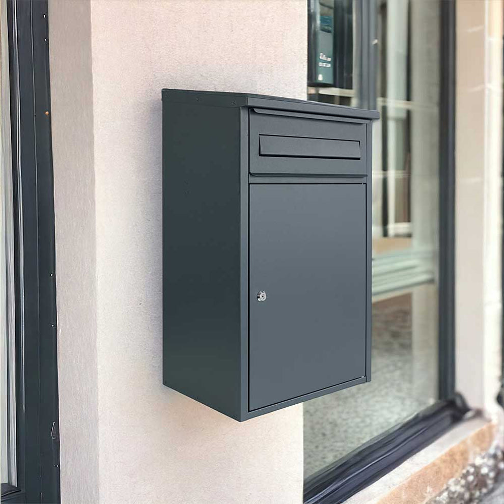 Wall Mounted Parcel Post Box for Home | Woodpecker Compact Outdoor ...