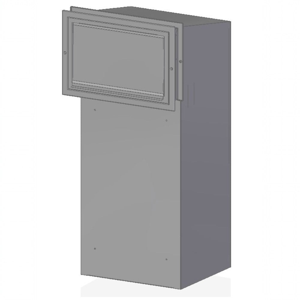 Sigma Paco Rear Access Parcel Box for Gates and Fences - Letterbox Supermarket