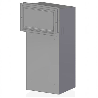 Sigma Paco Rear Access Parcel Box for Gates and Fences - Letterbox Supermarket