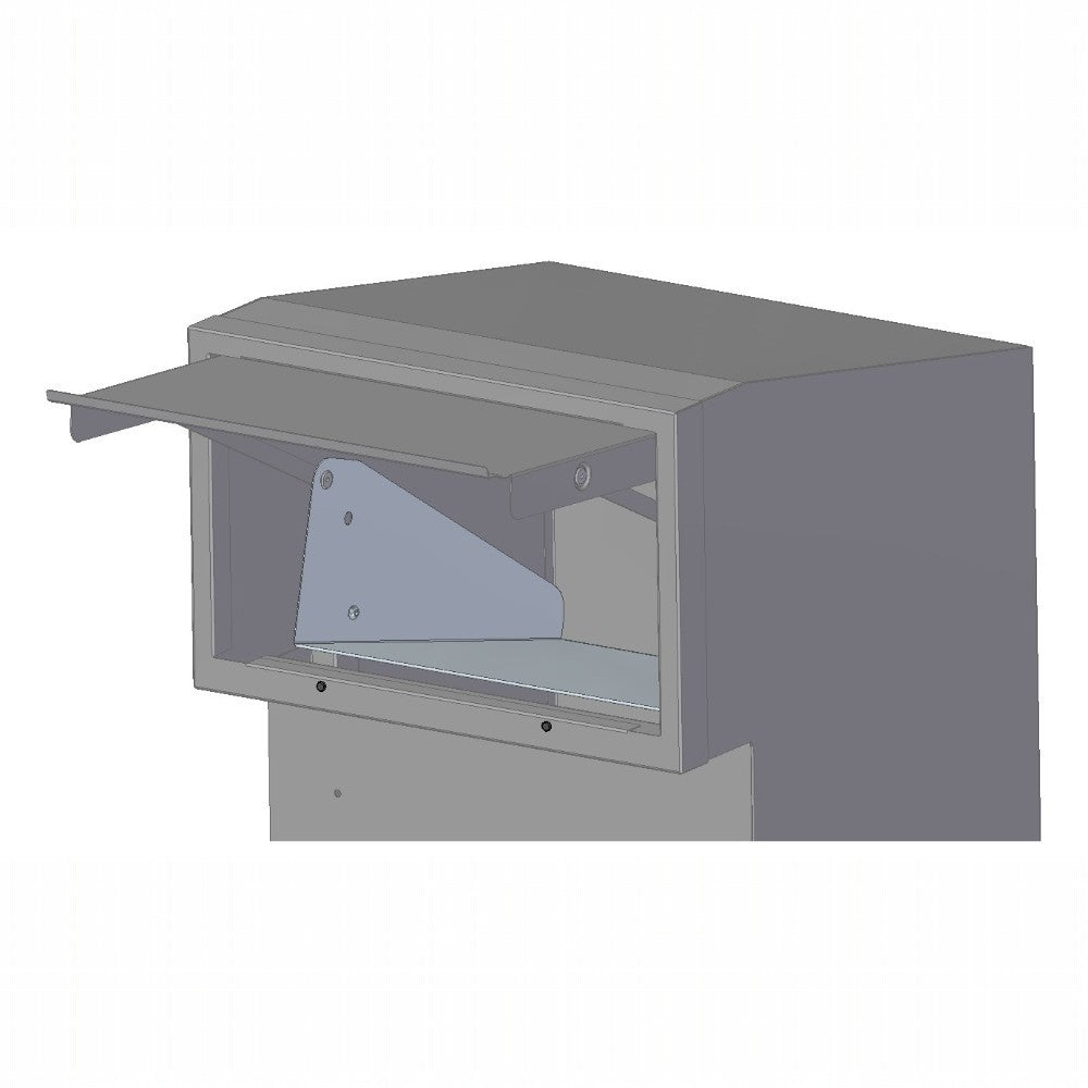 Sigma Paco Rear Access Parcel Box for Gates and Fences - Letterbox Supermarket