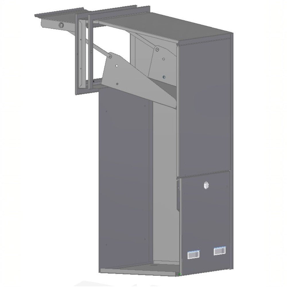 Sigma Paco Rear Access Parcel Box for Gates and Fences - Letterbox Supermarket